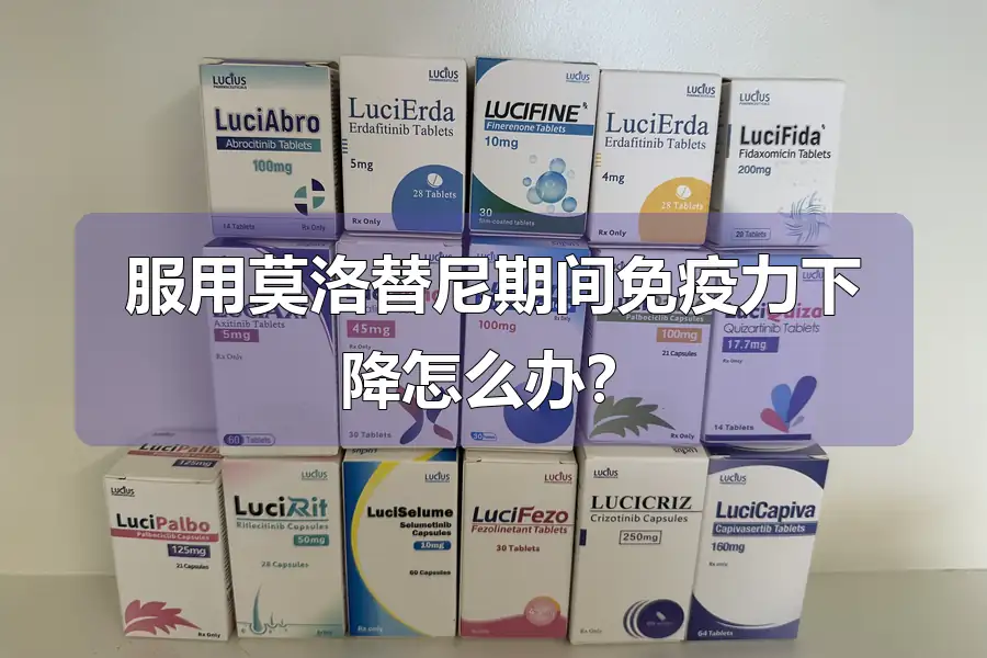 服用莫洛替尼期间免疫力下降怎么办？